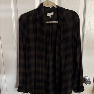 Lucky Brand flannel top ! Like new